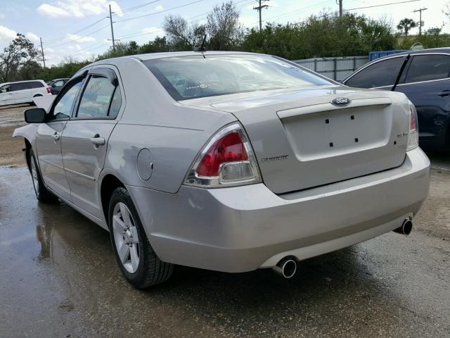 3FAHP07147R186462 - 2007 FORD FUSION SE SILVER photo 3