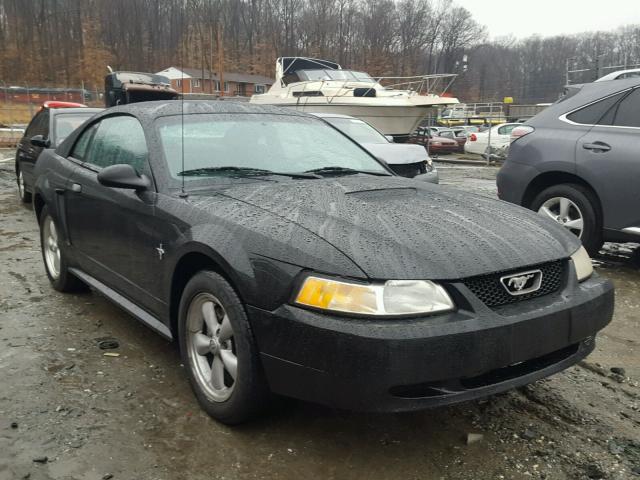 1FAFP4048YF161033 - 2000 FORD MUSTANG BLACK photo 1