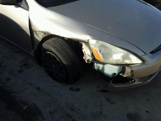 1HGCM82674A014755 - 2004 HONDA ACCORD EX SILVER photo 9