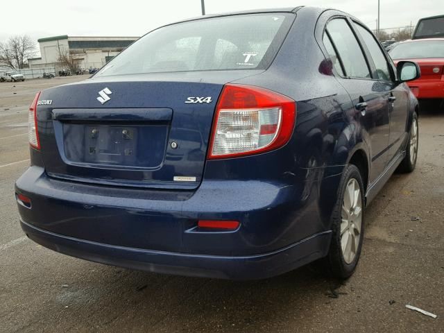 JS2YC414096203389 - 2009 SUZUKI SX4 SPORT BLUE photo 4