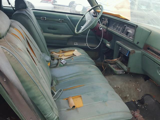 3R47F8R446284 - 1978 OLDSMOBILE CUTLASS GREEN photo 5