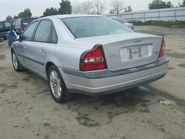 YV1TS90D8X1062534 - 1999 VOLVO S80 T6 TUR SILVER photo 3