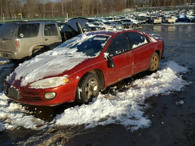 2B3HD56G94H583356 - 2004 DODGE INTREPID E RED photo 2