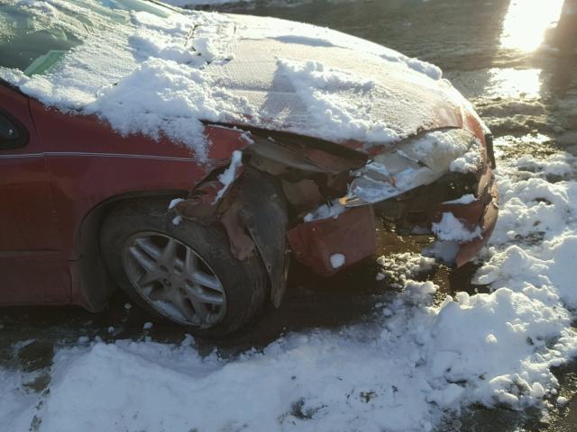 2B3HD56G94H583356 - 2004 DODGE INTREPID E RED photo 9