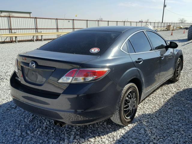 1YVHZ8BH0C5M33491 - 2012 MAZDA 6 I GRAY photo 4