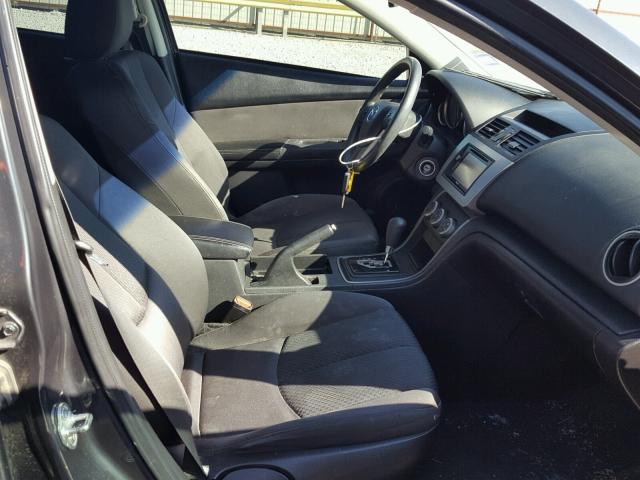 1YVHZ8BH0C5M33491 - 2012 MAZDA 6 I GRAY photo 5