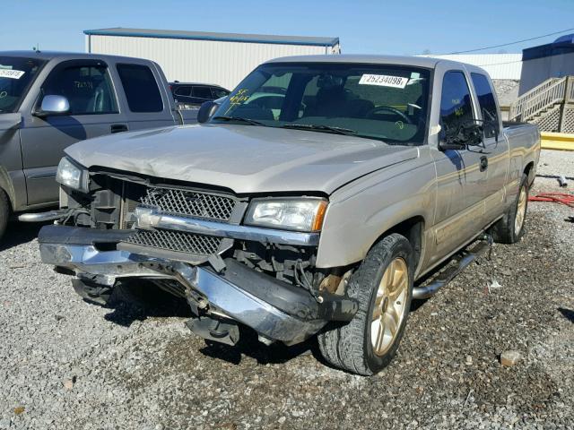 1GCEC19Z65Z155241 - 2005 CHEVROLET SILVERADO BEIGE photo 2