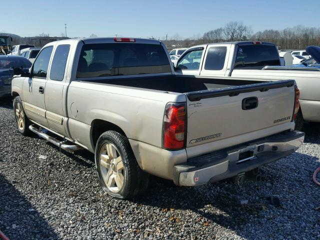 1GCEC19Z65Z155241 - 2005 CHEVROLET SILVERADO BEIGE photo 3