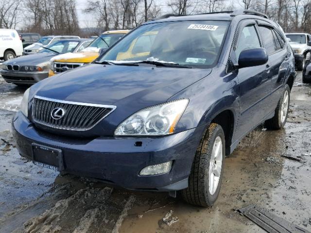 2T2HA31U36C097367 - 2006 LEXUS RX 330 BLUE photo 2