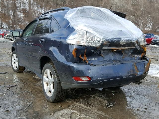 2T2HA31U36C097367 - 2006 LEXUS RX 330 BLUE photo 3