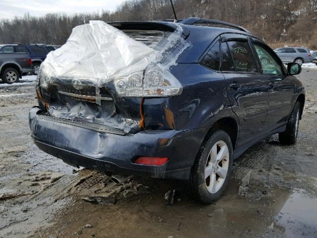 2T2HA31U36C097367 - 2006 LEXUS RX 330 BLUE photo 4