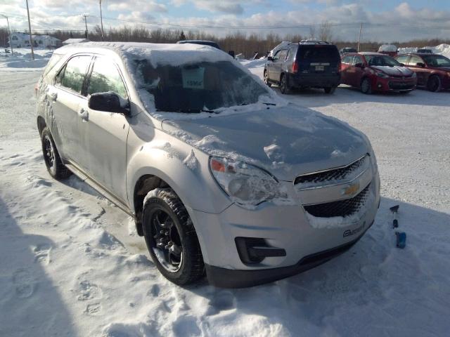 2CNFLCEC9B6479921 - 2011 CHEVROLET EQUINOX LS SILVER photo 1