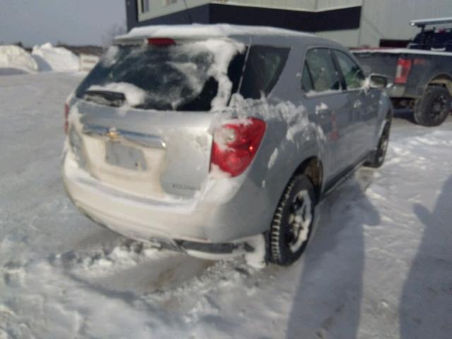 2CNFLCEC9B6479921 - 2011 CHEVROLET EQUINOX LS SILVER photo 4