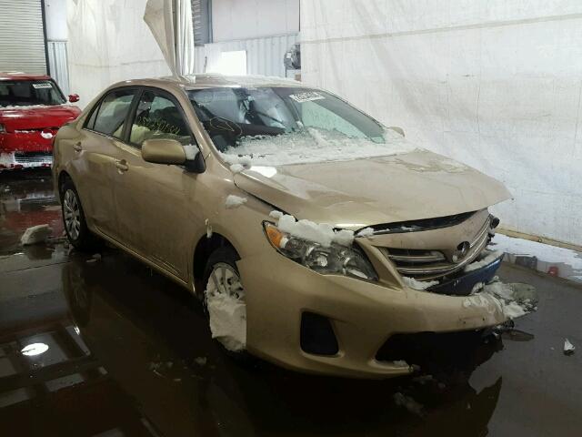 5YFBU4EE4DP205583 - 2013 TOYOTA COROLLA BA GOLD photo 1