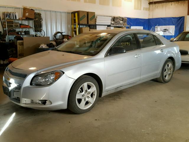 1G1ZB5E0XCF140932 - 2012 CHEVROLET MALIBU LS SILVER photo 2