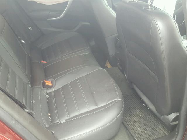 2G4GU5GX5G9207742 - 2016 BUICK REGAL GS RED photo 6