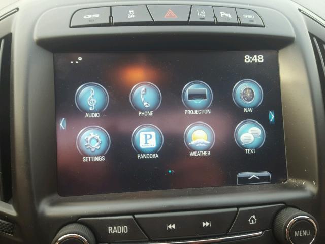 2G4GU5GX5G9207742 - 2016 BUICK REGAL GS RED photo 9