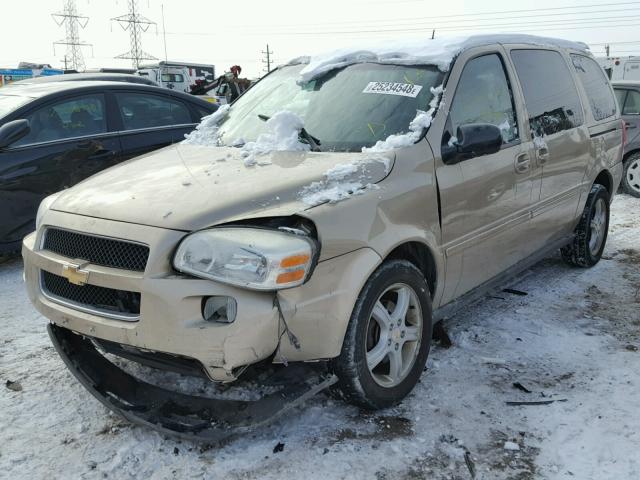 1GNDV23LX5D193754 - 2005 CHEVROLET UPLANDER L 金色 照片 2