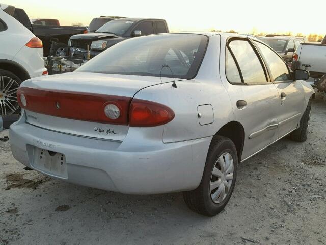 1G1JC52F657152110 - 2005 CHEVROLET CAVALIER SILVER photo 4