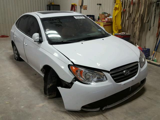 KMHDU46D68U275167 - 2008 HYUNDAI ELANTRA GL WHITE photo 1