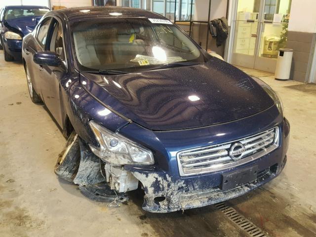 1N4AA5AP5DC824550 - 2013 NISSAN MAXIMA S BLUE photo 1