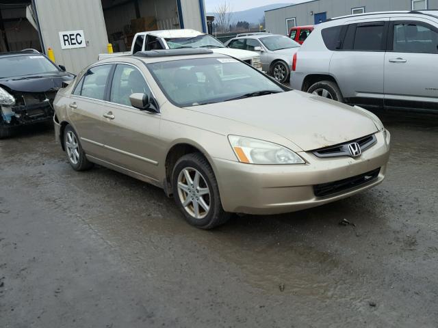 1HGCM66593A096296 - 2003 HONDA ACCORD EX GOLD photo 1