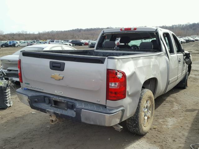 1GCEC19068Z252672 - 2008 CHEVROLET SILVERADO GRAY photo 4