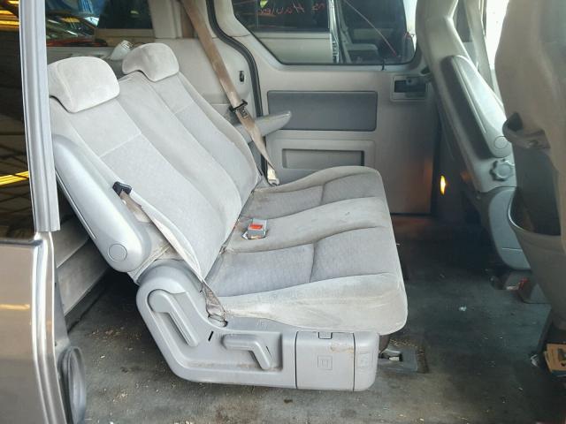 2FMZA51646BA39780 - 2006 FORD FREESTAR S SILVER photo 6