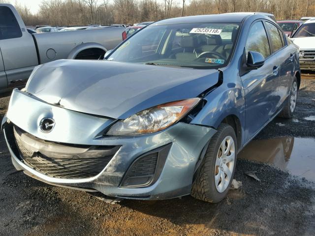 JM1BL1UF5B1385542 - 2011 MAZDA 3 I BLUE photo 2