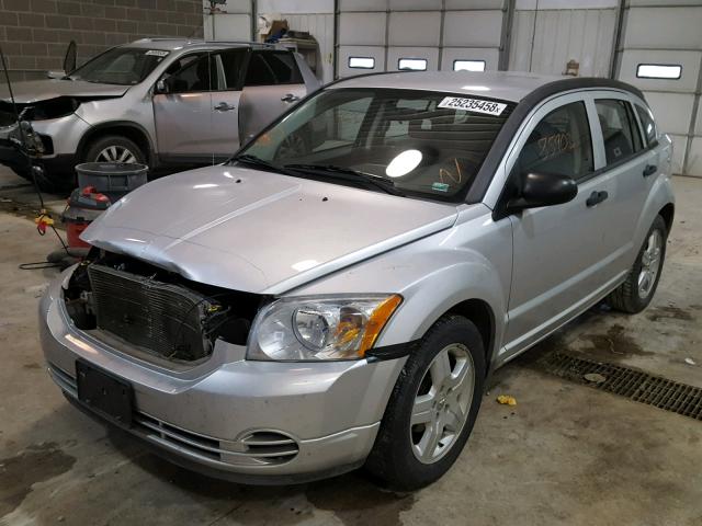 1B3HB28B18D776173 - 2008 DODGE CALIBER SILVER photo 2