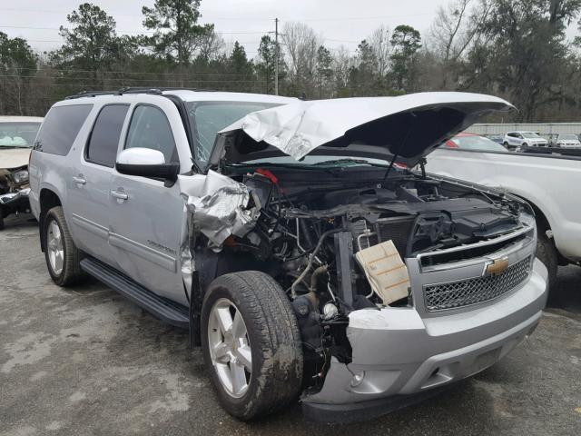 1GNUKJE37AR221412 - 2010 CHEVROLET SUBURBAN K SILVER photo 1