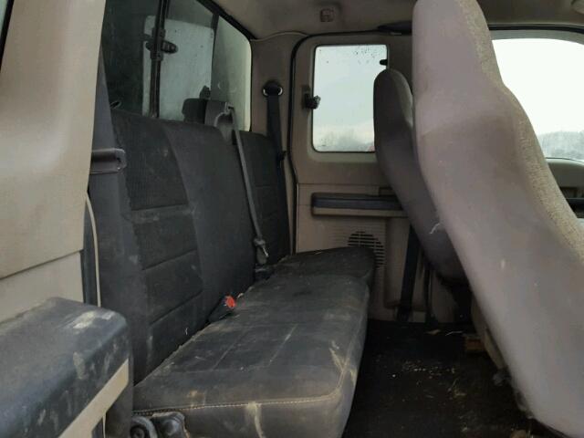 1FTWX31568EC25250 - 2008 FORD F350 SRW S SILVER photo 6