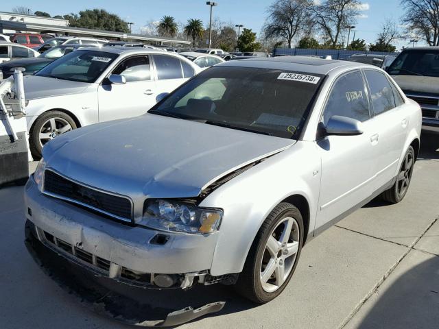 WAUJT68E04A058461 - 2004 AUDI A4 3.0 SILVER photo 2