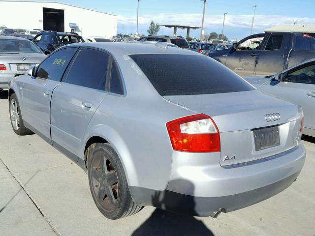 WAUJT68E04A058461 - 2004 AUDI A4 3.0 SILVER photo 3