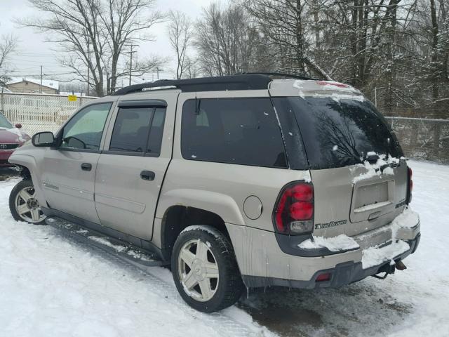 1GNET16S636127307 - 2003 CHEVROLET TRAILBLAZE BEIGE photo 3