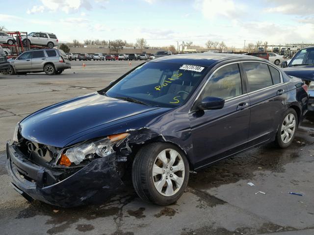 JHMCP26788C050078 - 2008 HONDA ACCORD EX BLUE photo 2