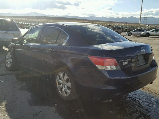 JHMCP26788C050078 - 2008 HONDA ACCORD EX BLUE photo 3