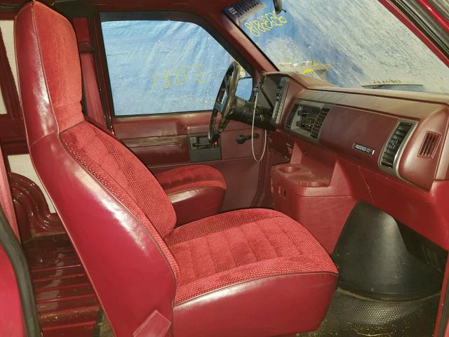 1GCDM15Z2LB176382 - 1990 CHEVROLET ASTRO RED photo 5