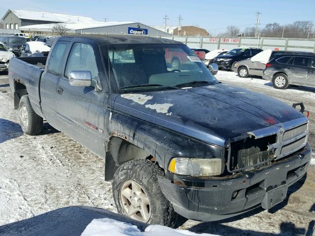 3B7HF13Y1TM193110 - 1996 DODGE RAM 1500 BLACK photo 1