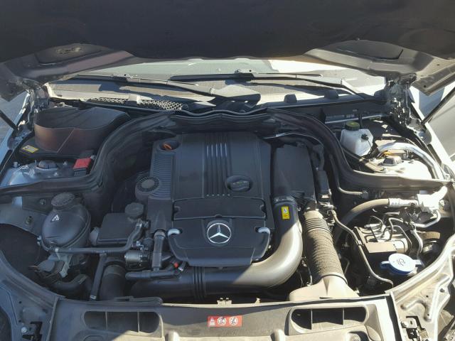 WDDGF4HB8ER305023 - 2014 MERCEDES-BENZ C 250 GRAY photo 7