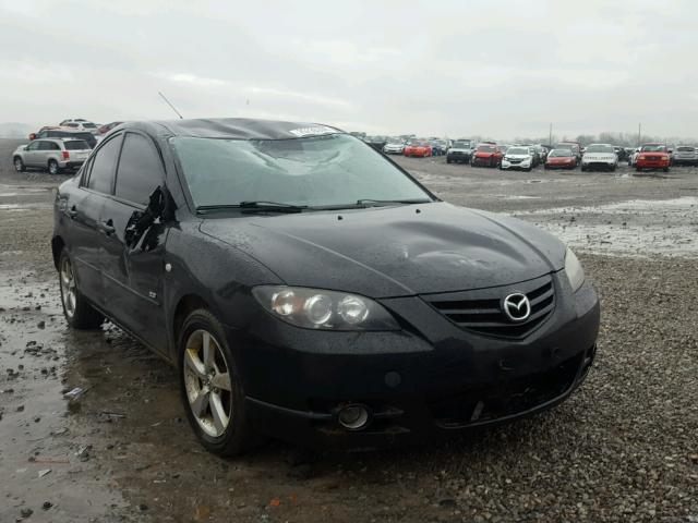 JM1BK323961540574 - 2006 MAZDA 3 S BLACK photo 1