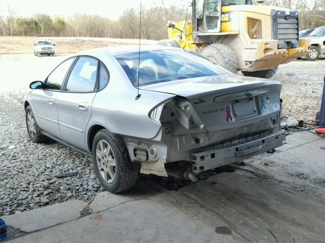 1FAFP53U95A169409 - 2005 FORD TAURUS SE SILVER photo 3