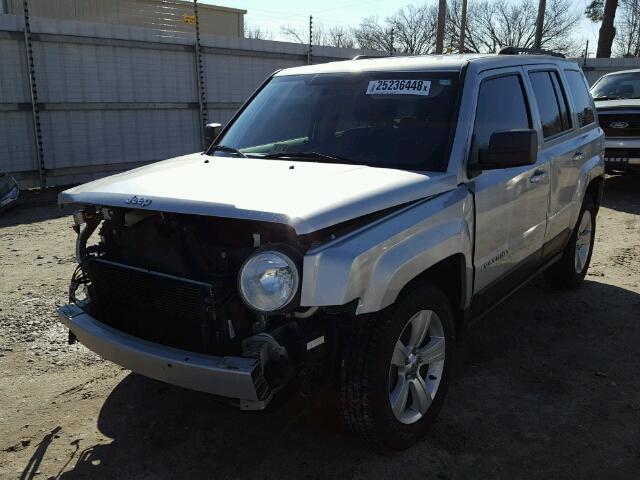 1C4NJPBB1DD230011 - 2013 JEEP PATRIOT SP SILVER photo 2