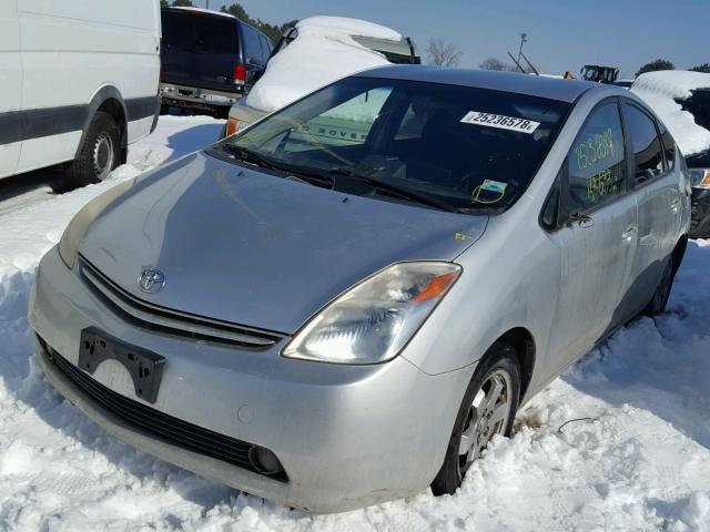 JTDKB20U257033436 - 2005 TOYOTA PRIUS SILVER photo 2