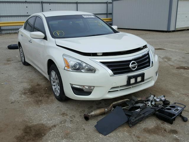 1N4AL3APXEC110266 - 2014 NISSAN ALTIMA 2.5 WHITE photo 1