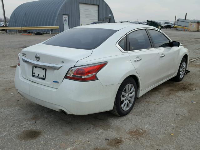 1N4AL3APXEC110266 - 2014 NISSAN ALTIMA 2.5 WHITE photo 4