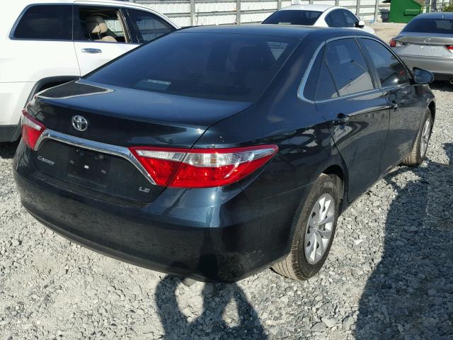 4T4BF1FK9GR536942 - 2016 TOYOTA CAMRY LE BLACK photo 4