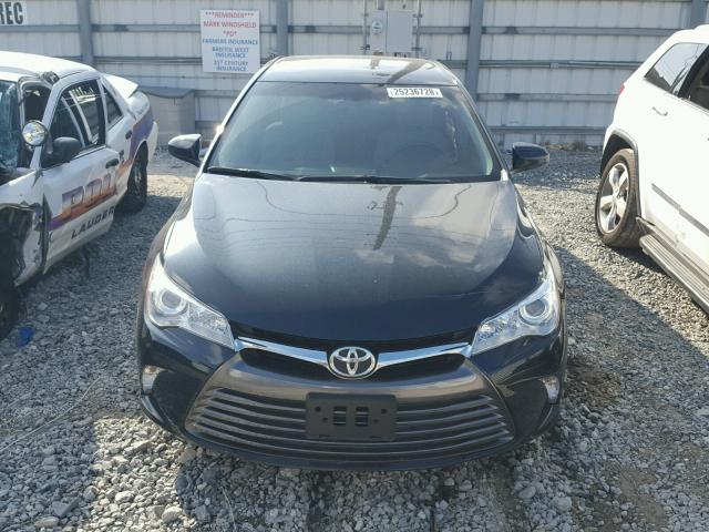 4T4BF1FK9GR536942 - 2016 TOYOTA CAMRY LE BLACK photo 9