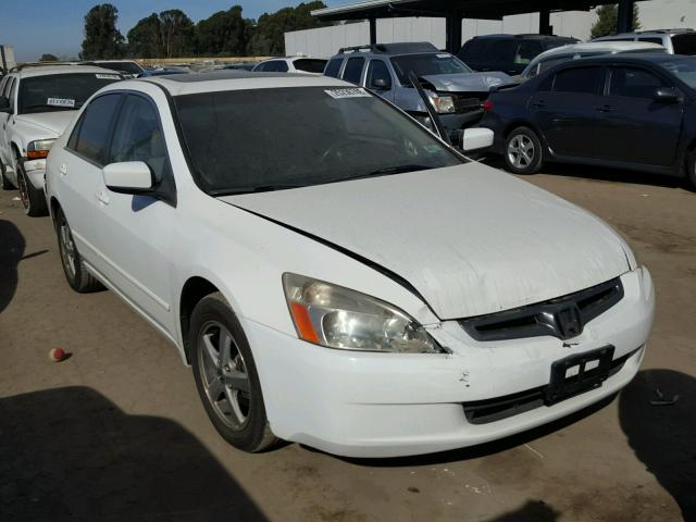 JHMCM56854C030674 - 2004 HONDA ACCORD EX WHITE photo 1