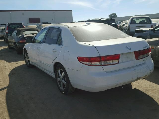 JHMCM56854C030674 - 2004 HONDA ACCORD EX WHITE photo 3